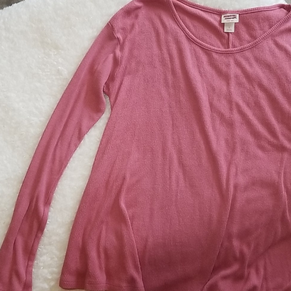 pink long sleeve